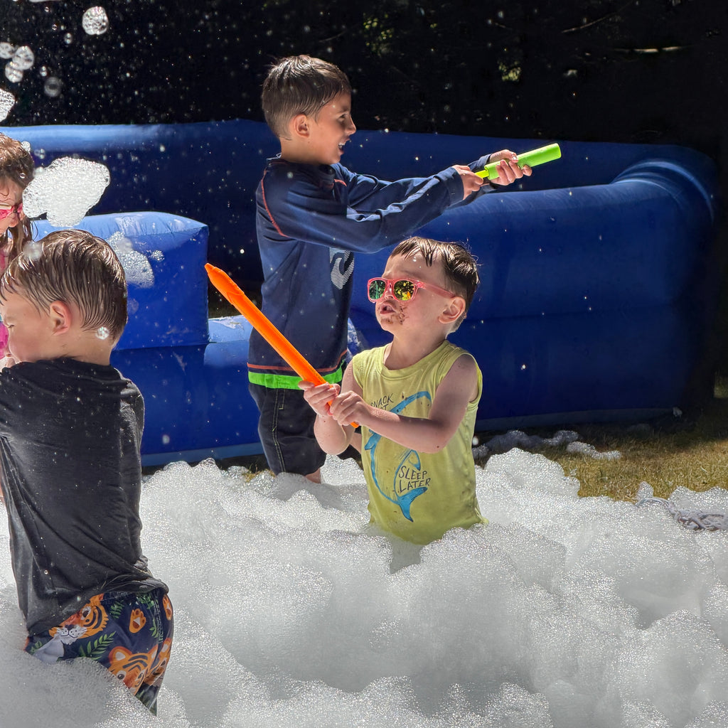 An Epic Foam Party Experience